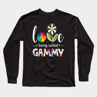 I Love Being Called Gammy Mimi Gigi Nana  Lover Mother's Day 2021 Long Sleeve T-Shirt